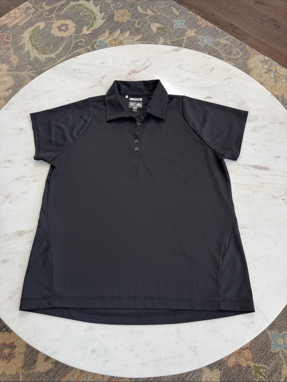 Adidas ClimaCool Women’s Black Performance Golf Polo Shirt Large L